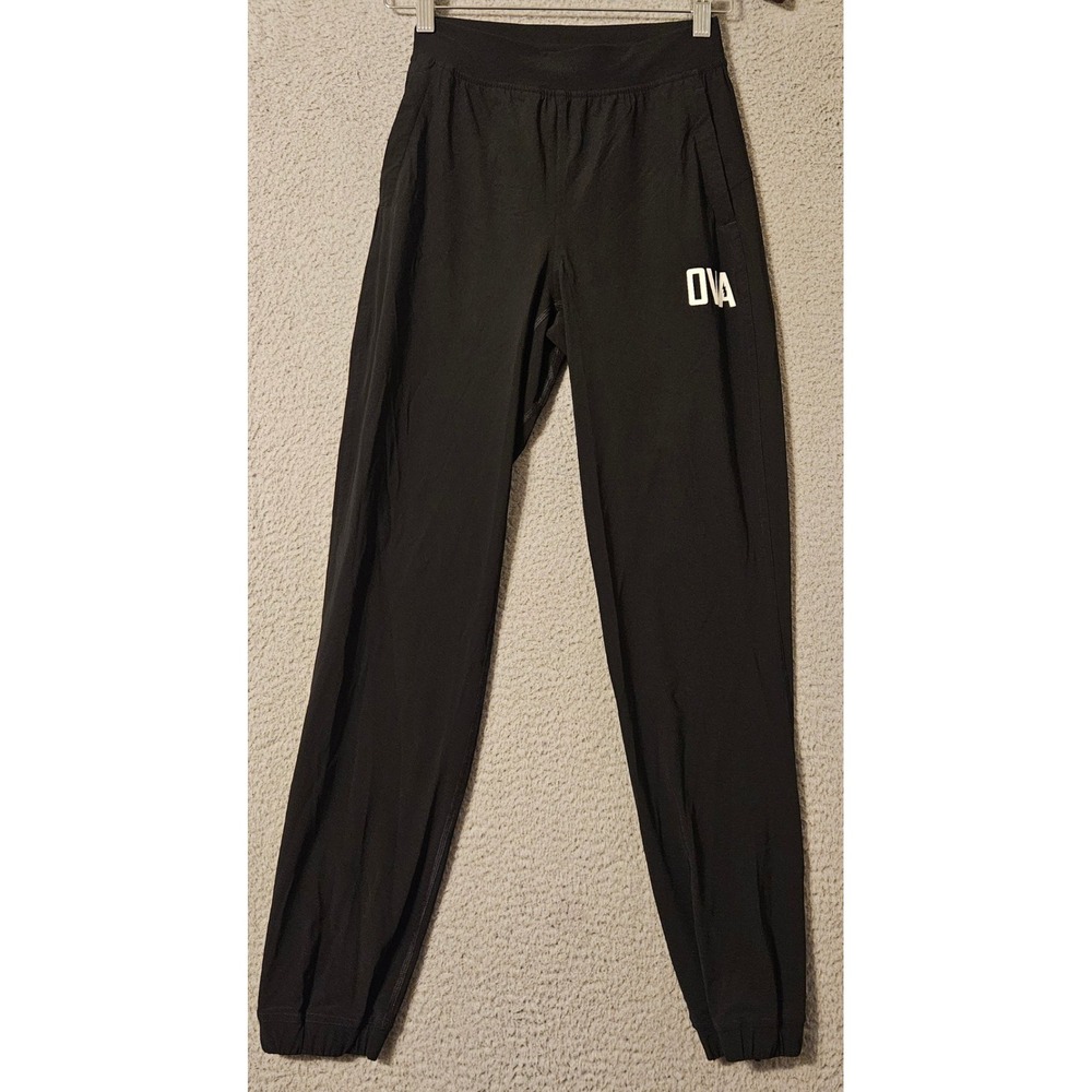Lululemon Adapted State Jogger Womens 2 Black High Rise Full Length Pants W5CVMS